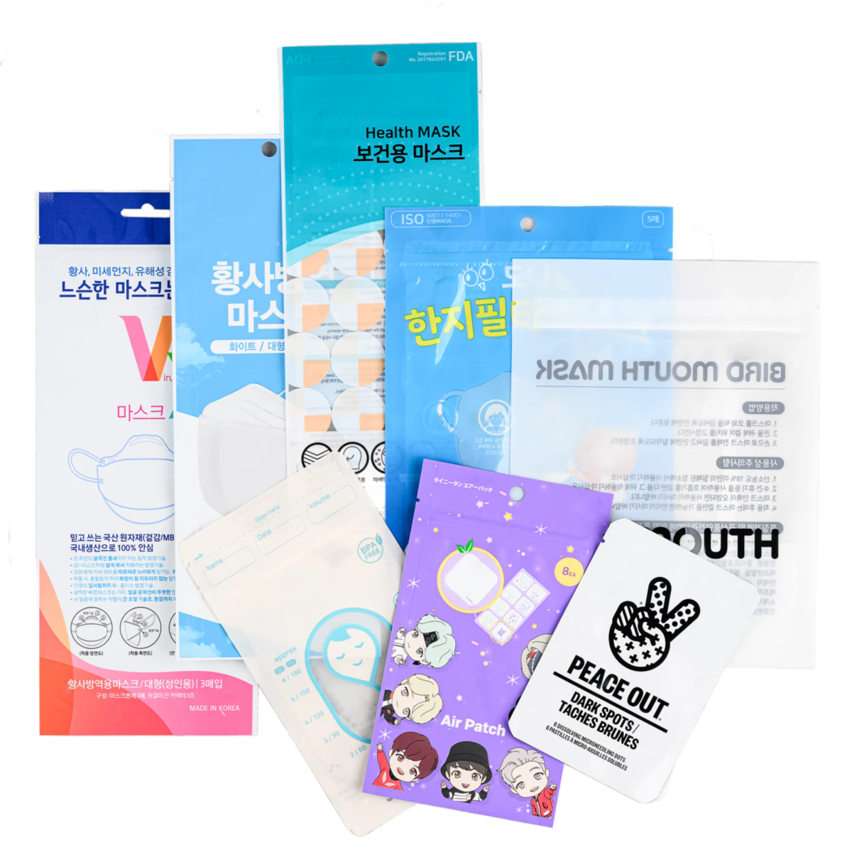 생활용품 포장 포장 샘플 2